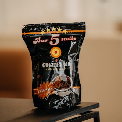 Guglielmo Bar 5 stelle Espresso mletá 250 g