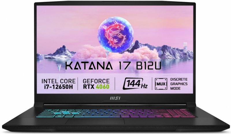 MSI Katana 17 B12VFK-458CZ