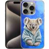 Pouzdro a kryt na mobilní telefon Apple mmCase na iPhone 15 Pro koala ve svetru