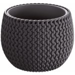 Prosperplast Květináč s vkladem SPLOFY BOWL 29 cm antracit – Zboží Dáma