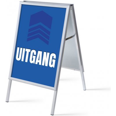 Jansen Display Set reklamního áčka A1, Východ, modrý, holandsky, 639 x 1094 mm – Zboží Živě