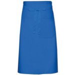Link Kitchen Wear Kuchařská zástěra s kapsou X970T Royal 100x70cm – Hledejceny.cz
