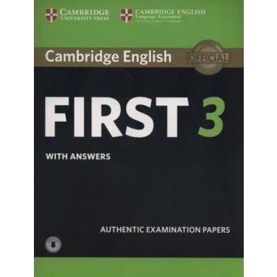 Cambridge English: First FCE 3 Student´s Book with Answers a Audio Download
