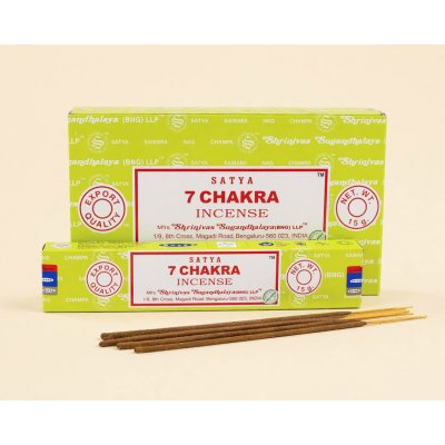 Satya Vonné tyčinky 7 Chakra 15 g – Hledejceny.cz