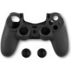Obal a kryt pro herní konzole Spartan Gear Controller Silicon Skin Cover and Thumb Grips - Black PS4