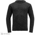 Devold vlněný svetr Nansen Wool Sweater anthracite – Hledejceny.cz