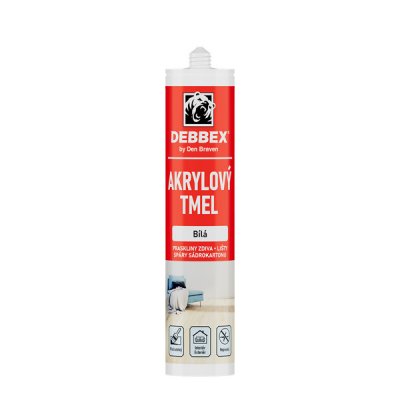 Debbex 20104RL Akrylový tmel 280 ml hnědá – HobbyKompas.cz