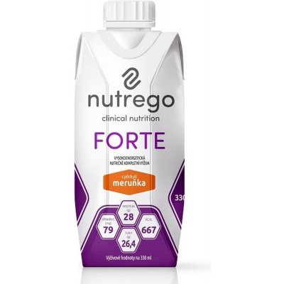 NUTREGO FORTE S PŘÍCHUTÍ CAPUCCINO POR SOL 1X330ML – Hledejceny.cz