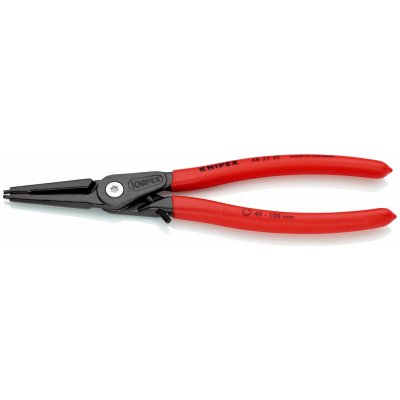 KNIPEX - Kleště precizní, na pojistné kroužky Ø 40-100mm - vnitřní - 225mm, velké opěrné plochy na hrotech (4831J3) – Hledejceny.cz