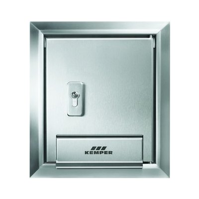 nerez box s armaturou KEMPER a zásuvkou, 284 x 245 x 120 mm, – Zboží Mobilmania