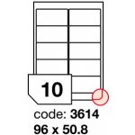 Rayfilm R0503.3614A samolepící 96x50,8mm matné bílé PE 100 listů – Zboží Mobilmania