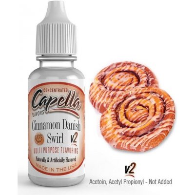 Capella Flavors Cinnamon Danish Swirl 13 ml – Zbozi.Blesk.cz