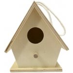 Stafil Dřevěná ptačí budka 11,3 × 12,4 × 7,7 cm – Zboží Mobilmania