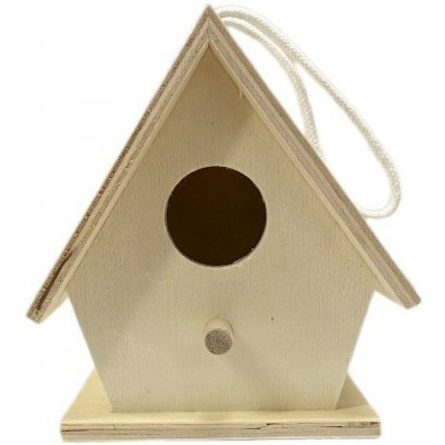 Stafil Dřevěná ptačí budka 11,3 × 12,4 × 7,7 cm – Zboží Mobilmania