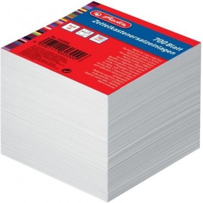 Herlitz Špalíček papírový 9x9x9 cm, nelepený, bílý, 700 lístků – Hledejceny.cz
