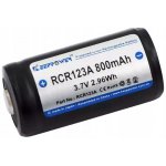 KeepPower RCR123A 800mAh 16340 – Zboží Živě