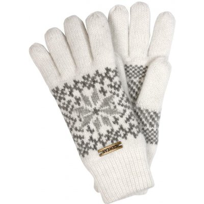 Wooline pletené prstové rukavice Angora bílé – Hledejceny.cz