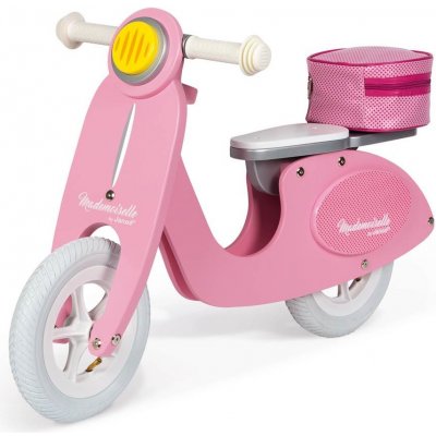 Janod Dřevěné Vespa Mademoiselle růžové – Zboží Mobilmania