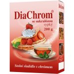 DiaChrom se sukralózou sypký nízkokalor.sladidlo 200 g – Zboží Dáma