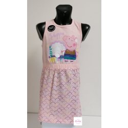 Dívčí letní šaty Peppa Pig růžové