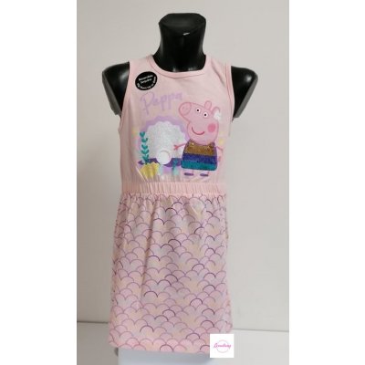 Dívčí letní šaty Peppa Pig růžové – Zboží Mobilmania