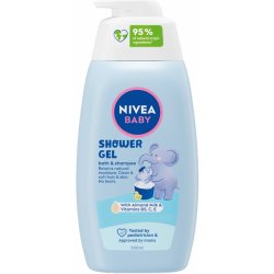 Nivea Baby šampon a pena do kúpeľa 2v1 500 ml