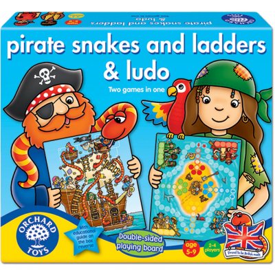 Orchard Toys Pirátské Žebříky a Hadi & Pirát Ludo – Zbozi.Blesk.cz