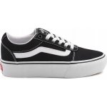 Vans dámská rekreační obuv Wm Ward Suede Canvas black white – Zboží Mobilmania