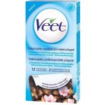 Veet voskové pásky A vitamín E a mandlový olej pro citlivou pokožku 12 ks – Zbozi.Blesk.cz