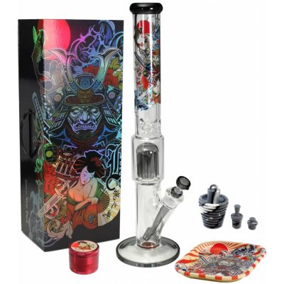 Black Leaf® Kufříkový Bong Perco RONIN a GEISHA 50 cm – Zboží Dáma