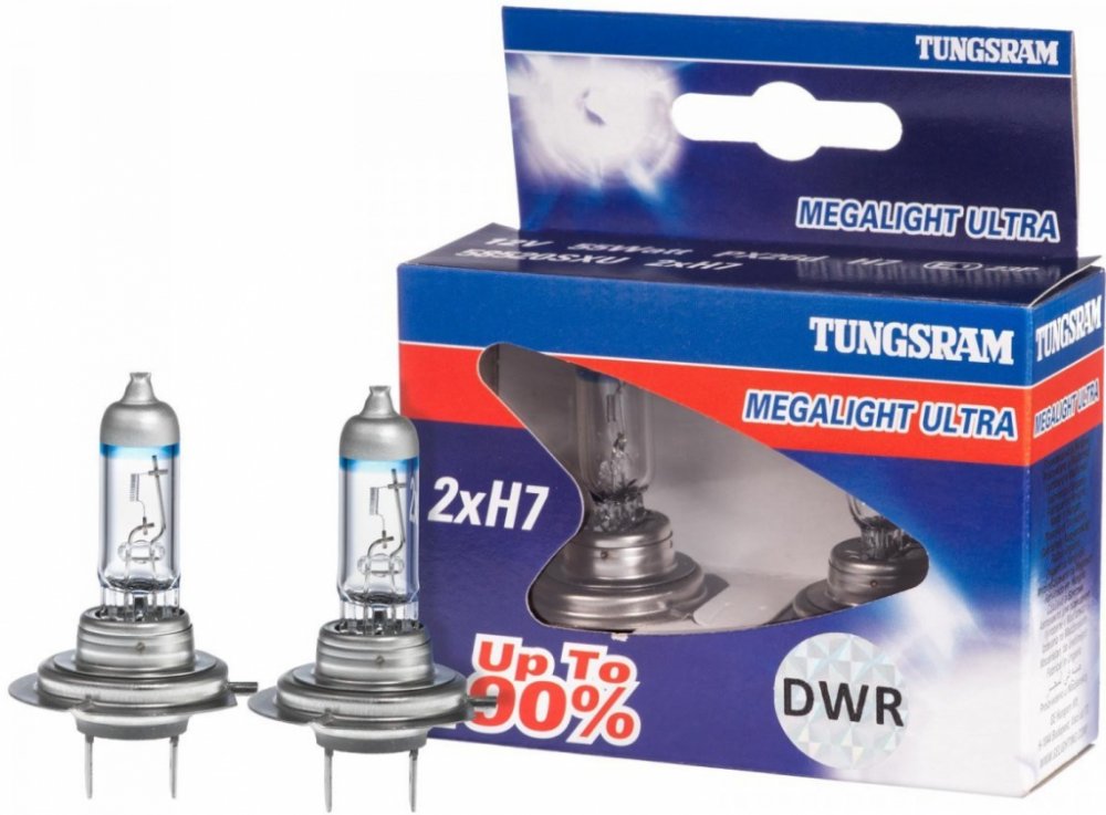 GE Lighting Megalight Ultra H7 PX26d 12V 55W 2 ks | Srovnanicen.cz