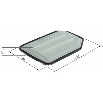 Vzduchový filtr BOSCH F 026 400 805 – Hledejceny.cz