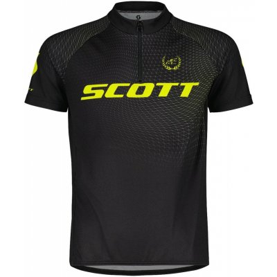 SCOTT RC PRO SS JR black/sulphur yellow – Zbozi.Blesk.cz