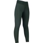 HKM Jezdecké legíny Jil High Waist s gripem dámské olive green – Zboží Dáma