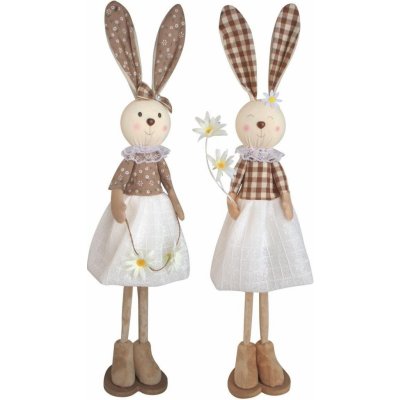 Zajíček na postavení 55 cm, hnědý – Hledejceny.cz