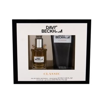 David Beckham Classic EDT 40 ml + sprchový gel 200 ml dárková sada