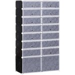 Homcom 837-017 95 x 37 x 160 cm černo-bílý – Zboží Dáma