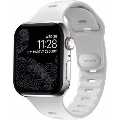 Nomad Sport Slim Strap M/L White Apple Watch 45/44/42mm NM01147985 – Zboží Mobilmania