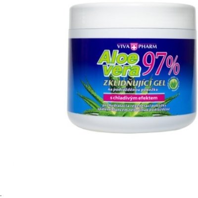 Vivapharm zklidňující gel s Aloe vera 97% 600 ml