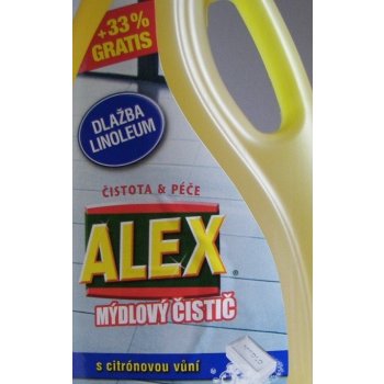 Alex mýdlový čistič na lino a dlažbu 750 ml