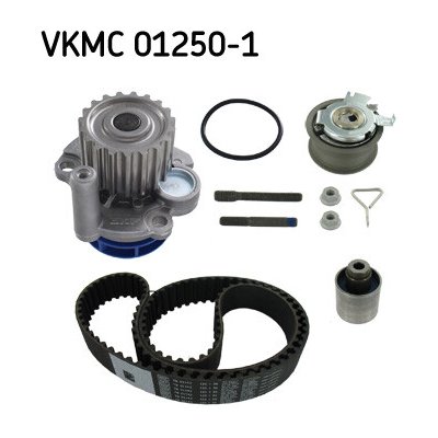 Sada rozvodů - řemen s kladkami a vodní pumpa SKF VKMC 01250-1 (VKMC012501) | Zboží Auto