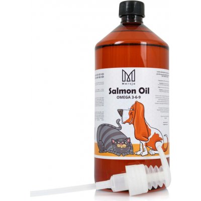 Mersjo lososový olej pro psy a kočky 1000 ml – Hledejceny.cz