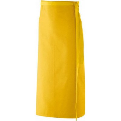 Exner Zástěra s látkovým pásem po celé délce 100x80cm 220 g/m Žlutá EX102 – Hledejceny.cz