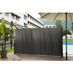 MultiGarden Oboustranná bambusová stínící rohož 150x300 cm na balkon, terasu, plot, šedá – Zboží Mobilmania