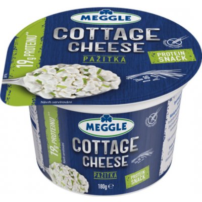 Meggle Cottage cheese čerstvý sýr pažitkový 180g – Sleviste.cz