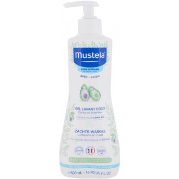 Mustela Bébé Gentle Cleansing Gel - sprchový gel Hair and Body 500 ml