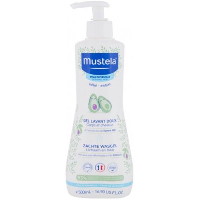Mustela Bébé Gentle Cleansing Gel - sprchový gel Hair and Body 500 ml