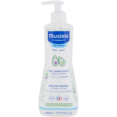 Mustela Bébé Gentle Cleansing Gel - sprchový gel Hair and Body 500 ml – Zboží Mobilmania