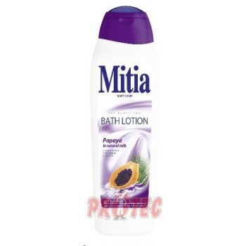 Mitia Papaya in Natural Milk krémová pěna do koupele 750 ml