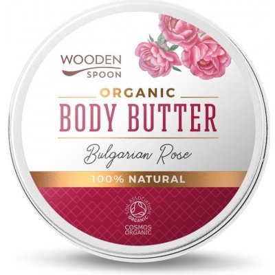 WoodenSpoon tělové máslo Bulharská růže 100 ml – Zboží Dáma
